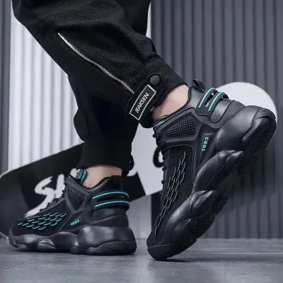 MEN'S BREATHABLE BASKETBALL SHOES 